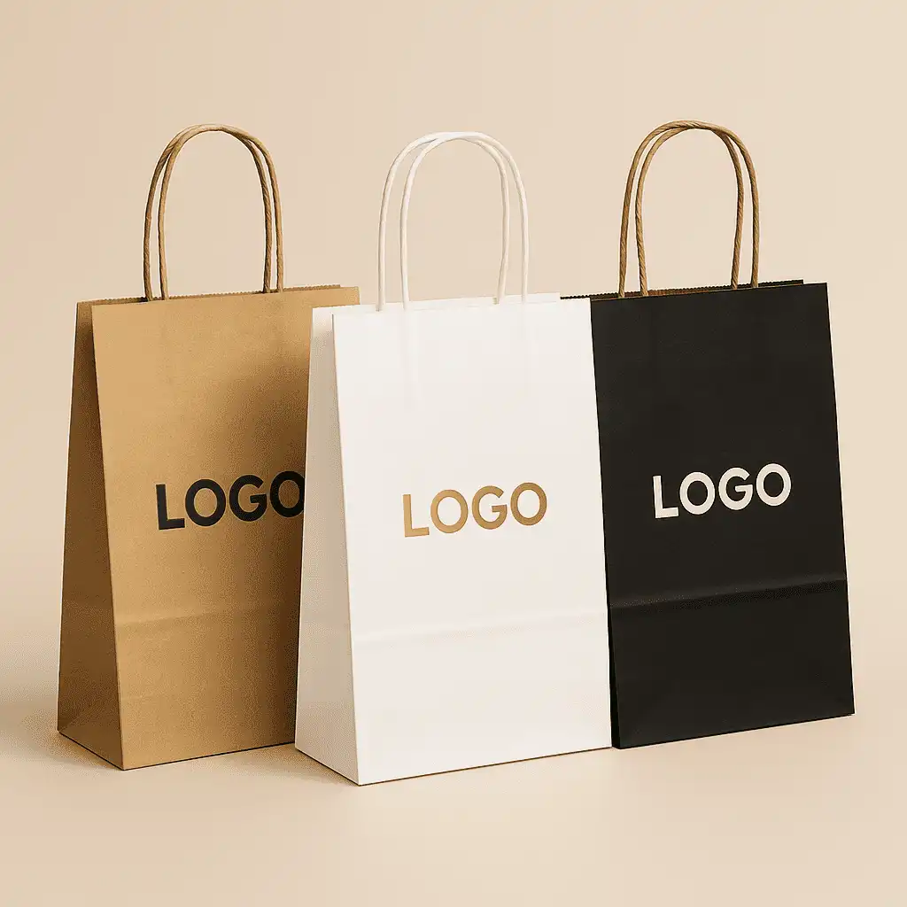 Best Paper Shopping Bags with Custom Logo Printing
